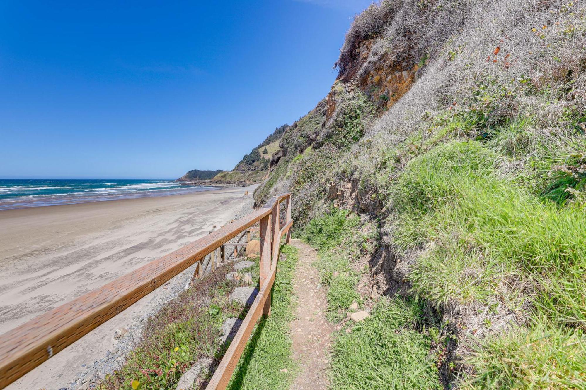 Epic Yachats Escape Oregon Coastline Beach, Views Exterior foto